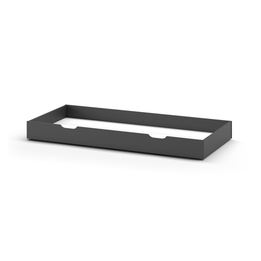 Antracitszürke gyerekágy alatti fiók 90x200 cm DALLAS – Vipack