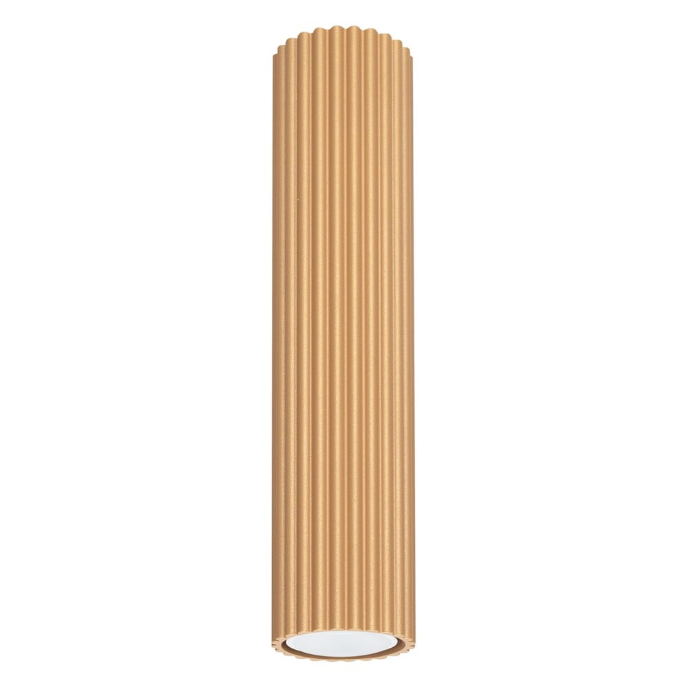 Aranyszínű mennyezeti lámpa Gleam – Nice Lamps