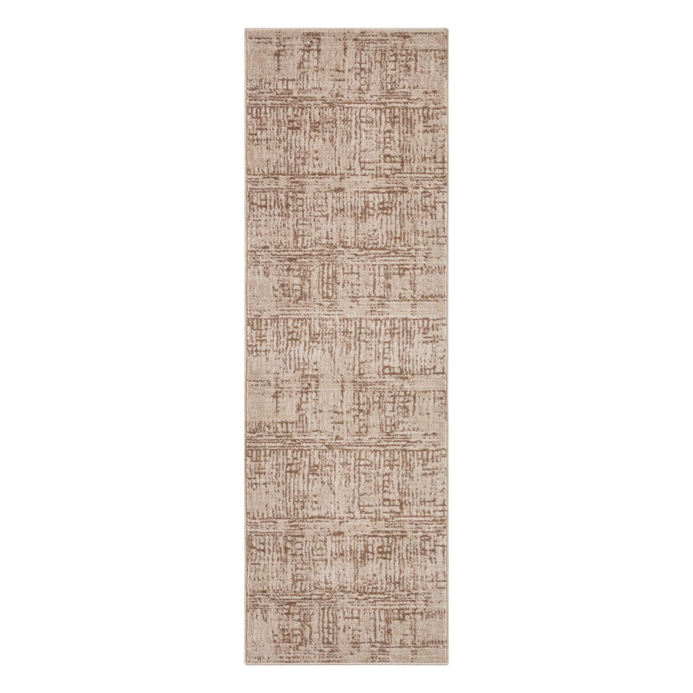 Barna-bézs futószőnyeg 80x200 cm Terrain – Hanse Home