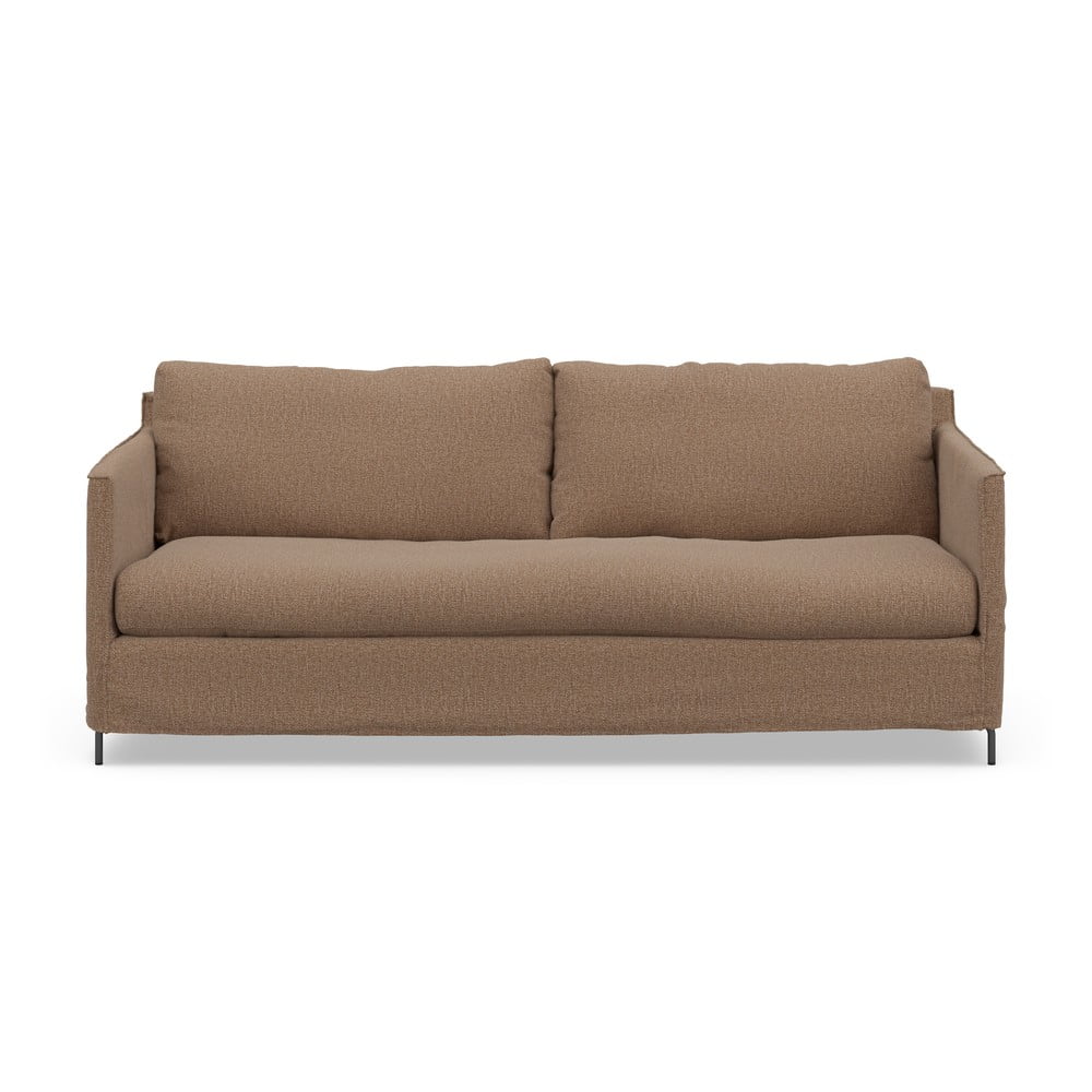 Barna kanapé 198 cm Petito – Furninova