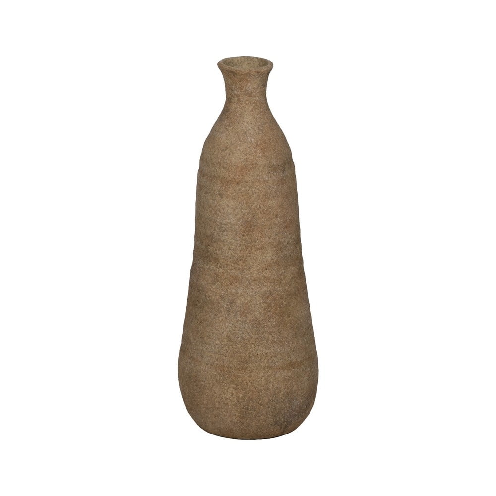 Barna kerámia magas váza (magasság 51 cm) Ijo – Ixia