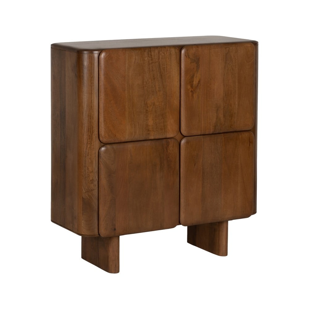 Barna mangófa szekrény 104x110x45 cm Nosy – Ixia