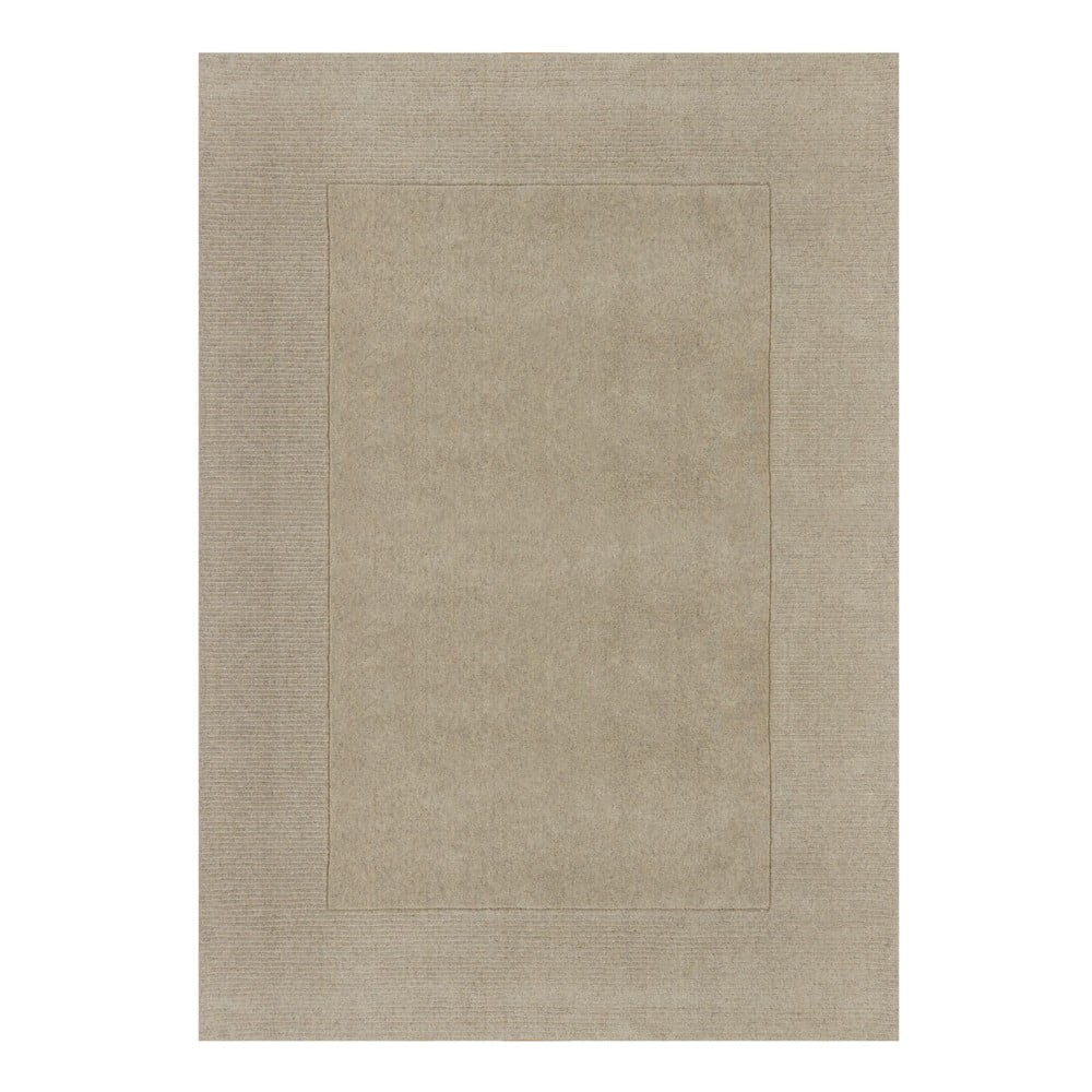 Bézs gyapjú szőnyeg 120x170 cm – Flair Rugs