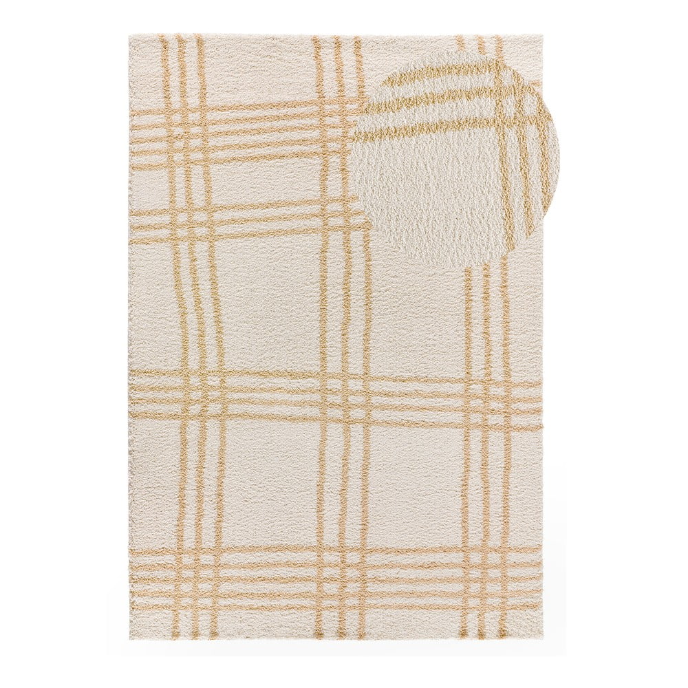 Bézs-krémszínű szőnyeg 60x120 cm Helia – Universal