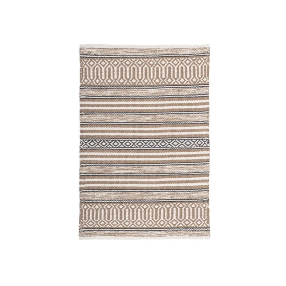 Bézs mosható pamut szőnyeg 60x90 cm – Casa Selección