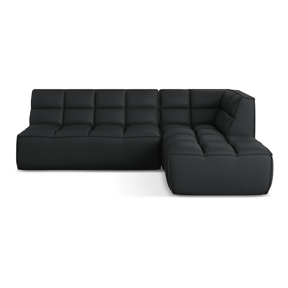 Bőrutánzat moduláris sarokkanapé Kalai – Makamii