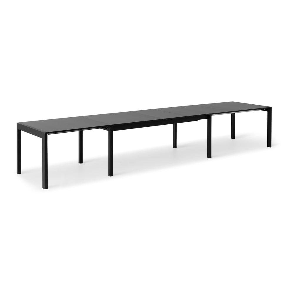 Bővíthető étkezőasztal fekete asztallappal 96x220 cm Join by Hammel – Hammel Furniture