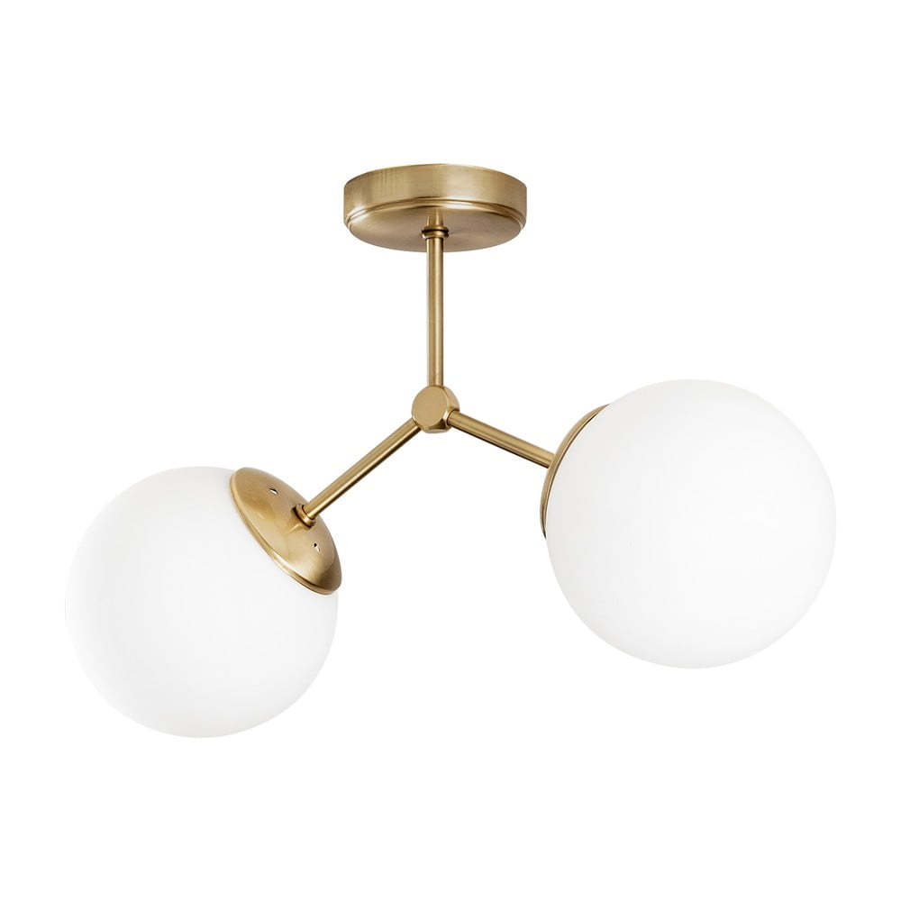 Damar fehér-aranyszín mennyezeti lámpa - Opviq lights