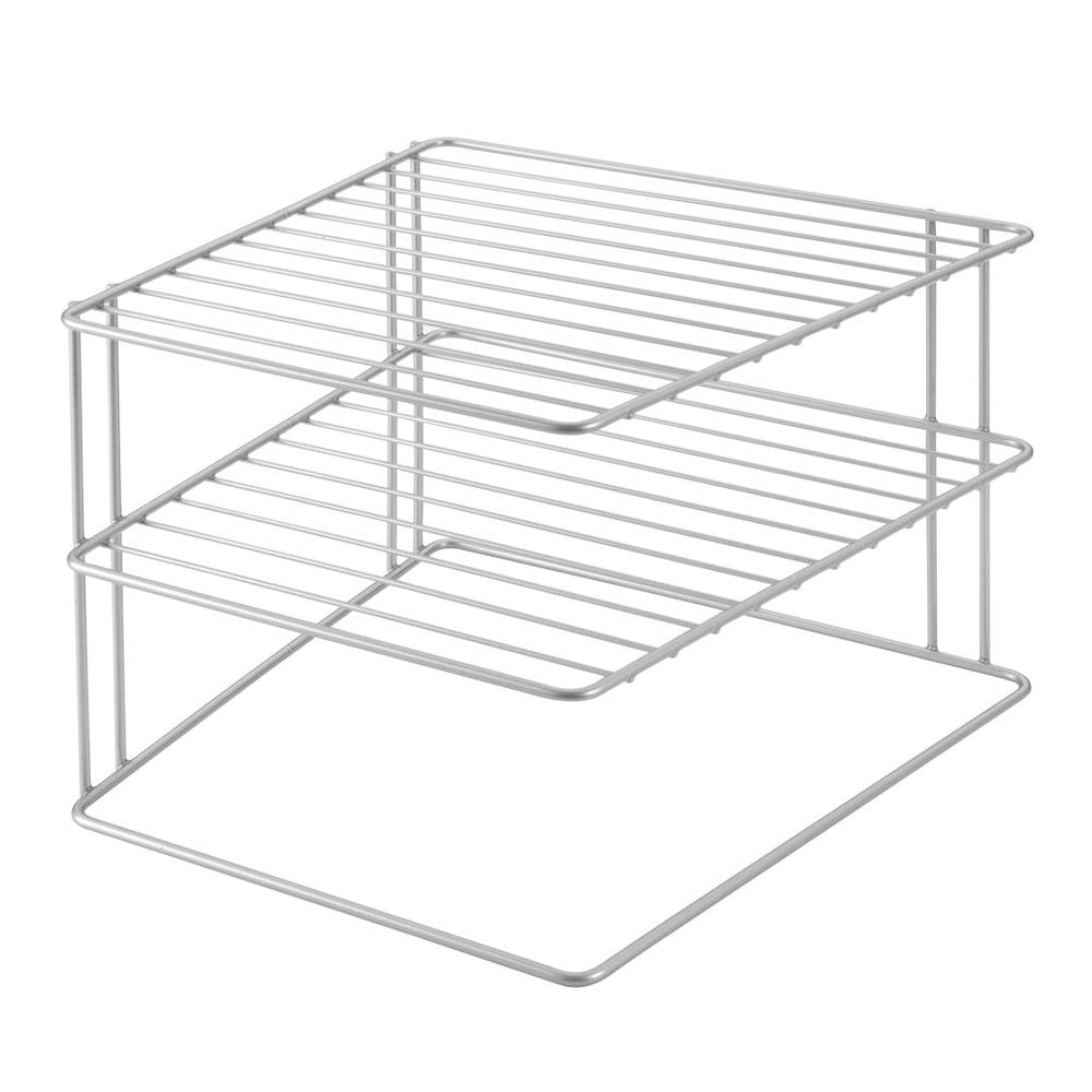 Ezüstszínű acél kiegészítő polc 25x25 cm Palio – Metaltex