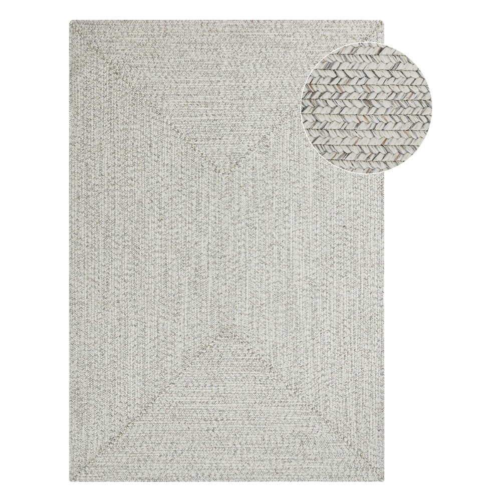 Fehér-bézs kültéri szőnyeg 230x160 cm - NORTHRUGS