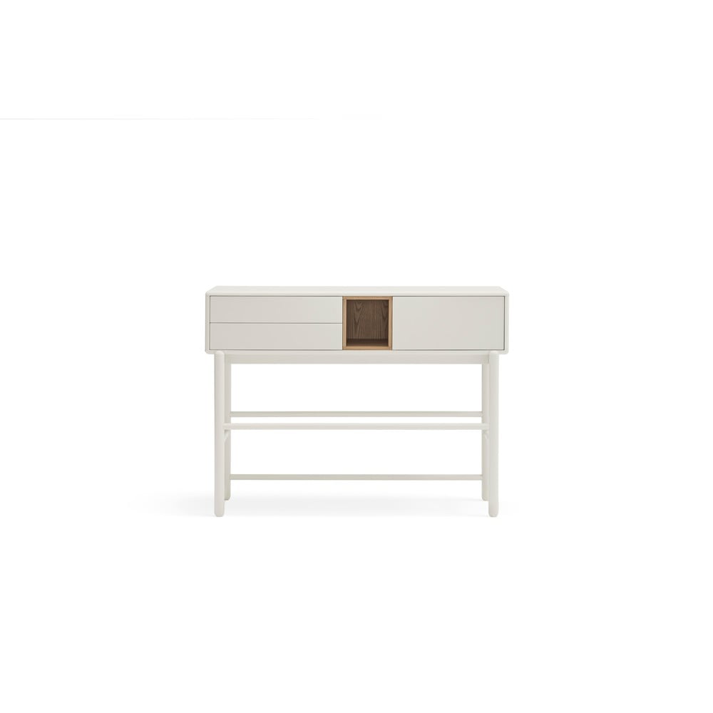 Fehér konzolasztal 35x120 cm Corvo – Teulat