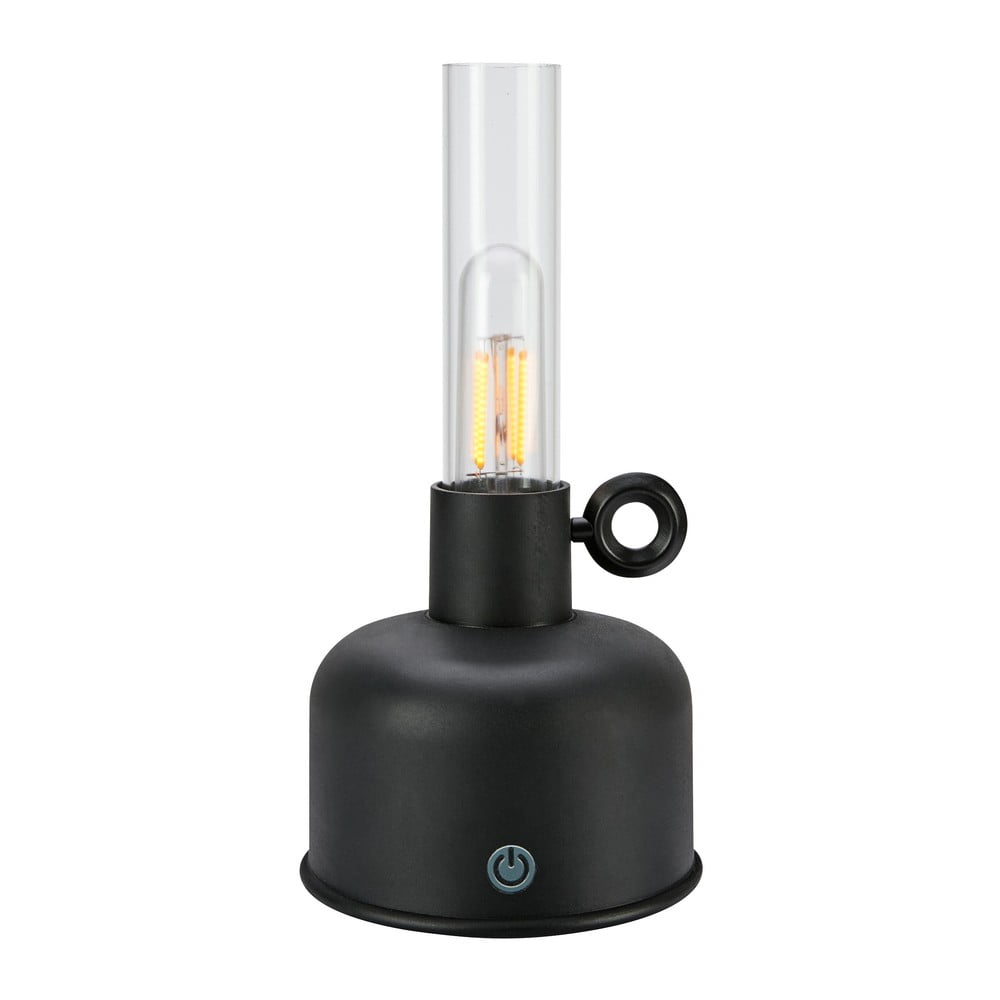 Fekete LED asztali lámpa (magasság 22 cm) Astrid – Markslöjd