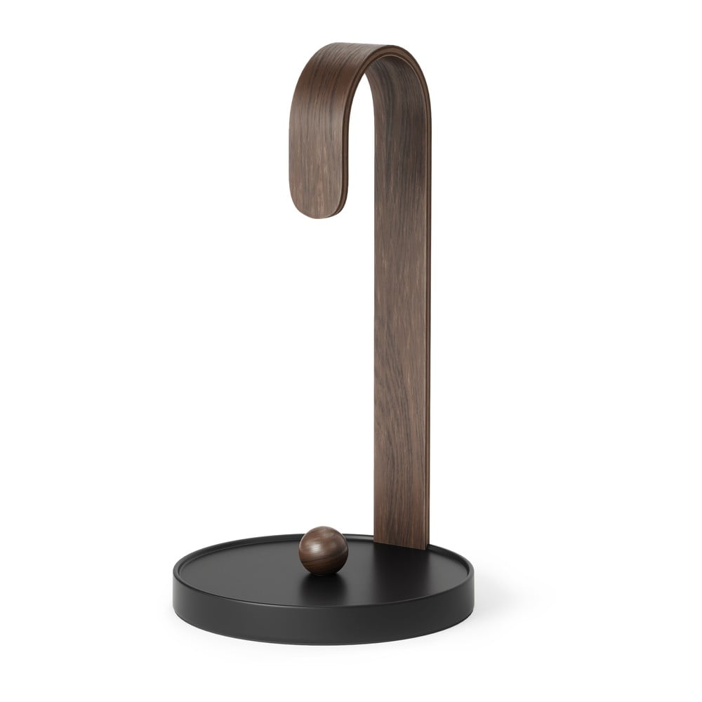 Fekete fa papírtörlő tartó ø 17 cm Bellwood – Umbra