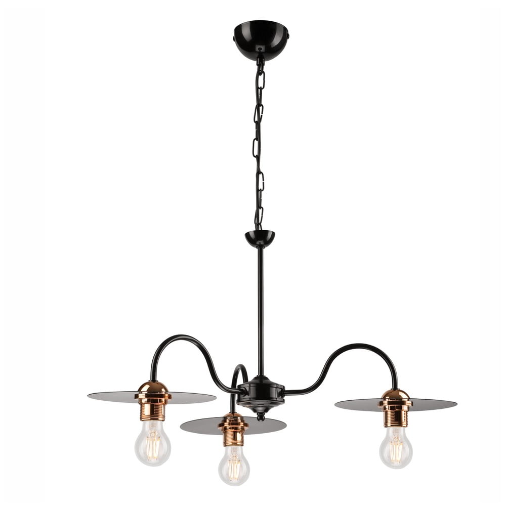 Fekete függőlámpa - LAMKUR