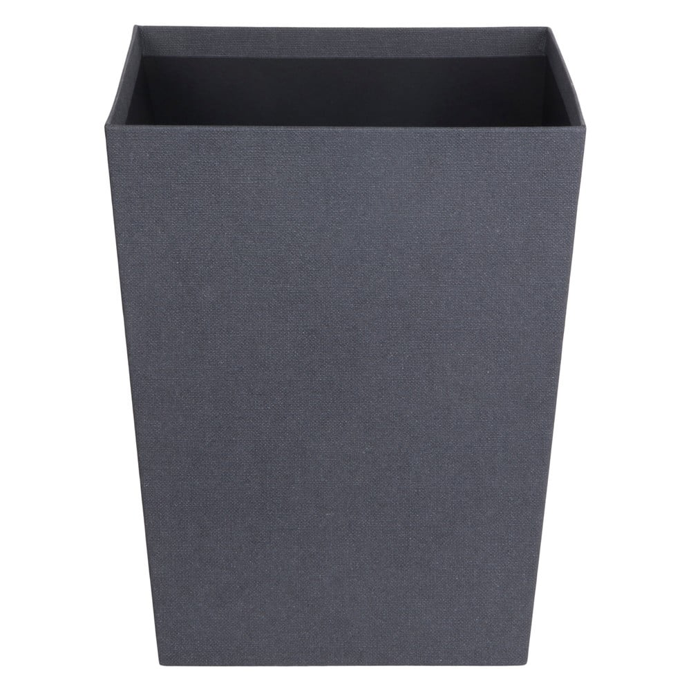Fekete szemetes Sofia Canvas Paper Laminate – Bigso