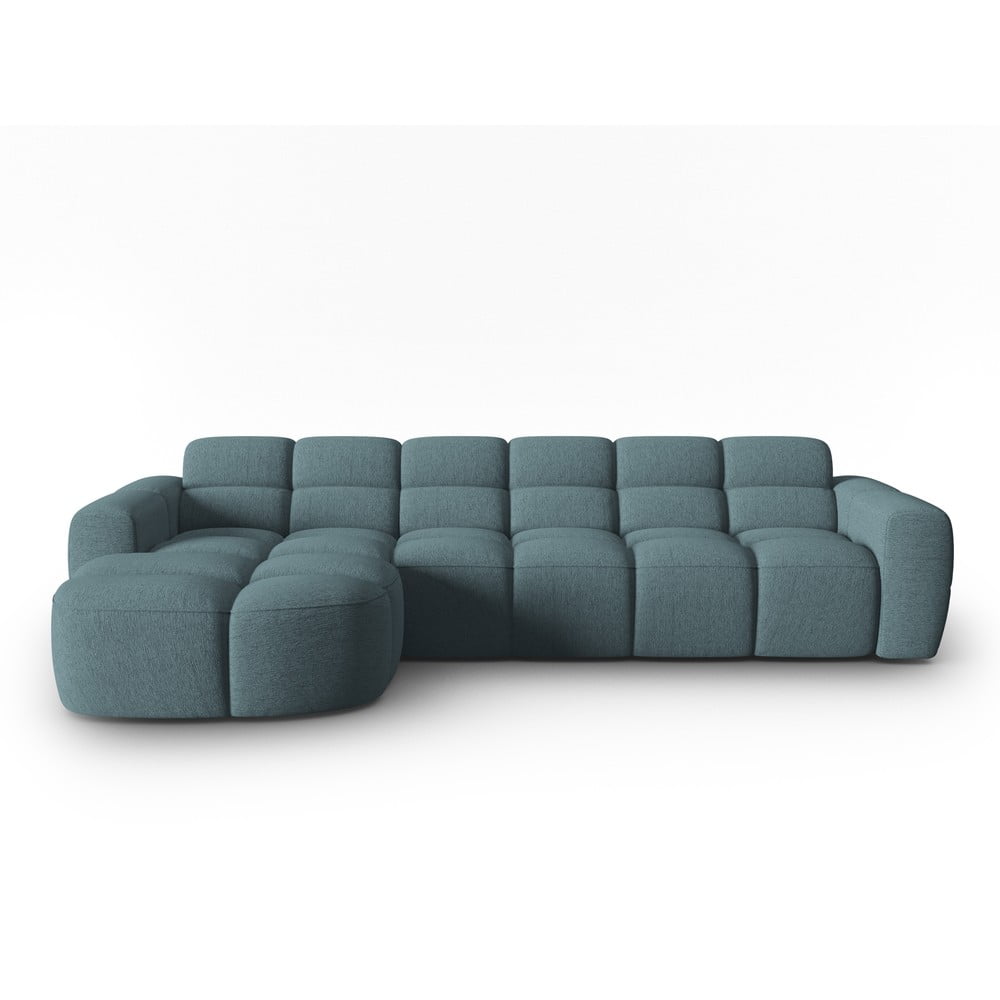 Kék sarokkanapé Lisa – Micadoni Home