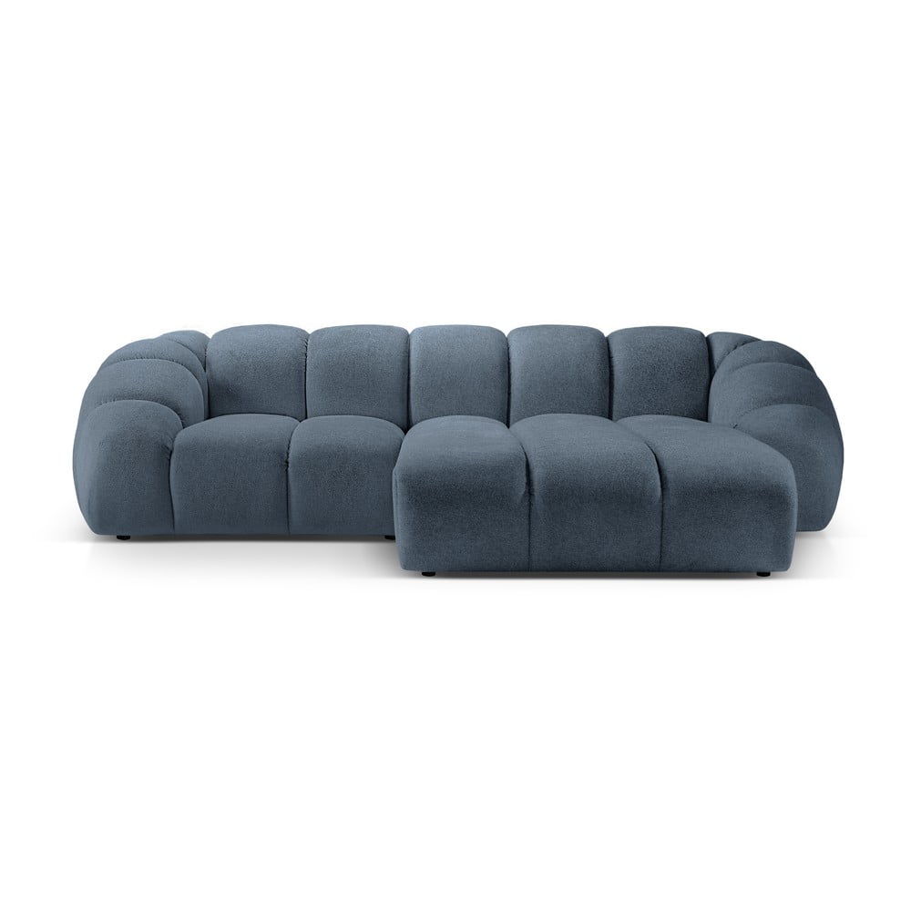 Kék sarokkanapé (jobb oldali) Diana – Micadoni