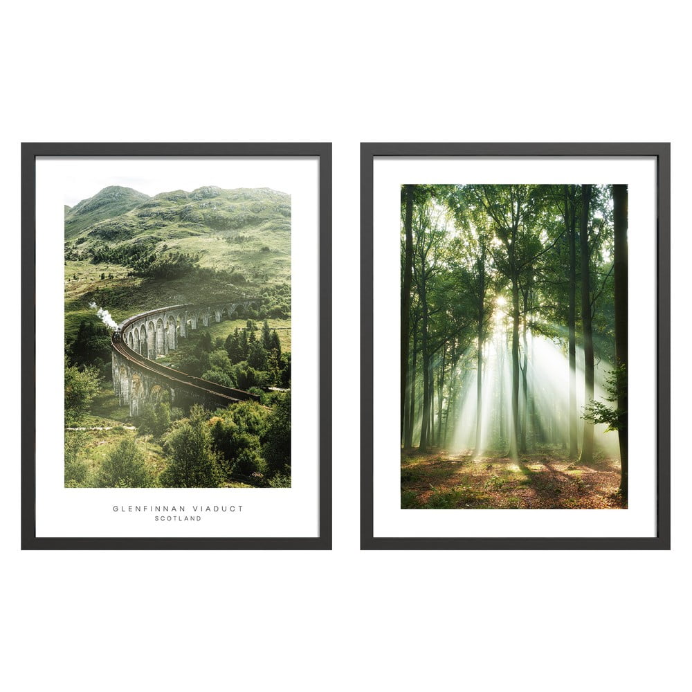 Kép szett 2 db-os 30x40 cm Woods – Styler