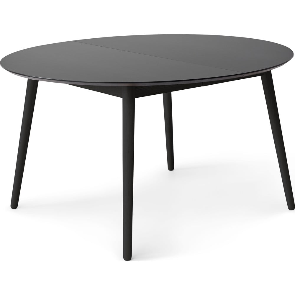 Kerek bővíthető étkezőasztal hosszabbító asztallappal ø 135 cm Meza – Hammel Furniture