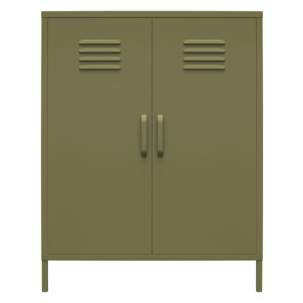 Khaki fém szekrény 79x100x39 cm Bradford – Støraa