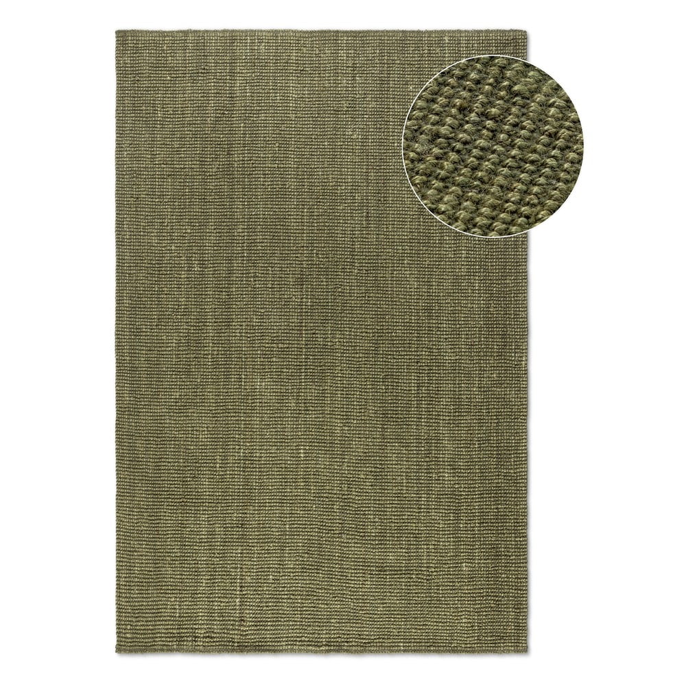 Khaki juta szőnyeg 190x280 cm Bouclé – Hanse Home