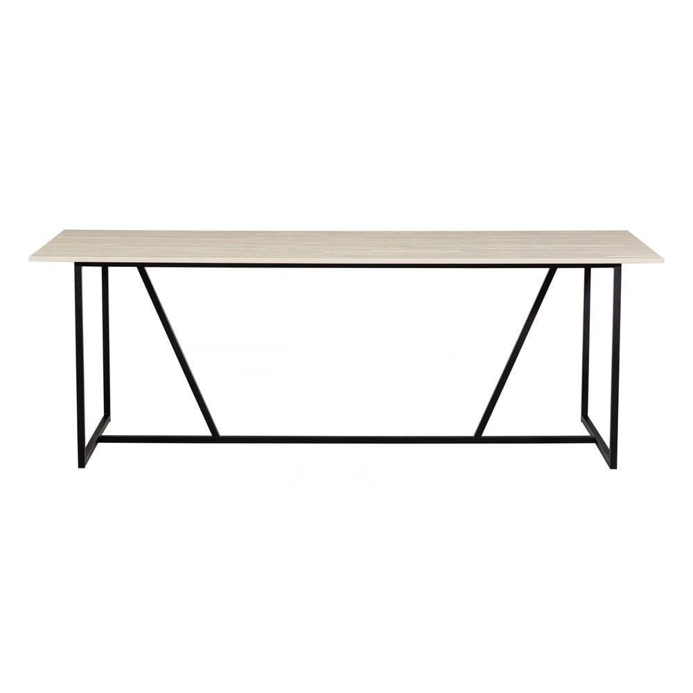 Kőrisfa étkezőasztal 90x220 cm Silas – WOOOD