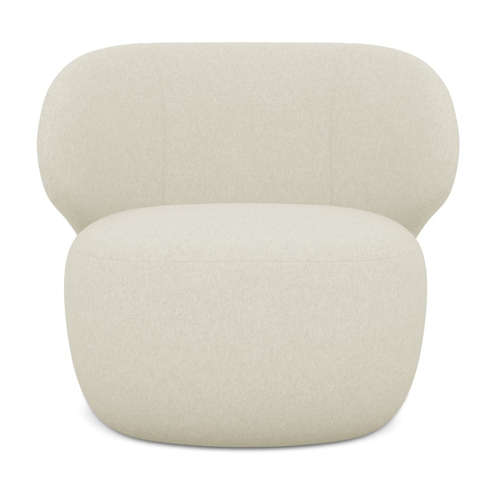 Krémszínű fotel Kama – Makamii