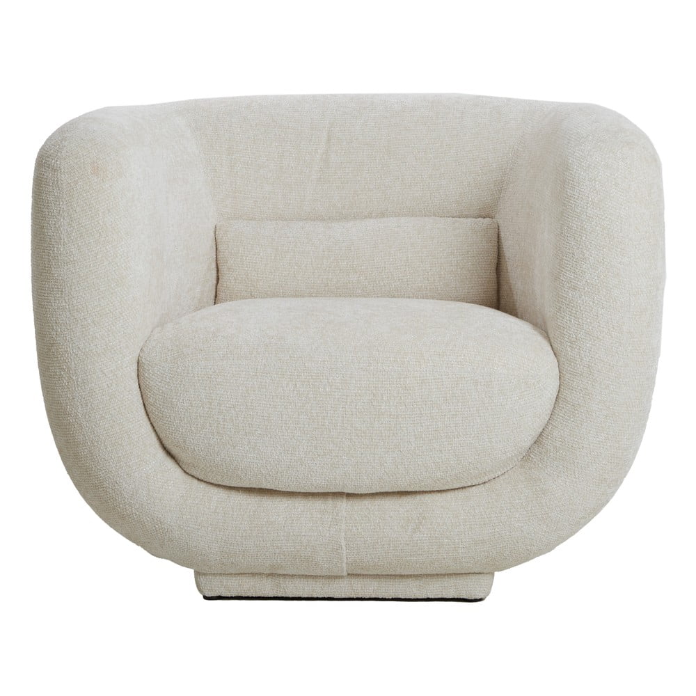 Krémszínű fotel Kialy – Light & Living