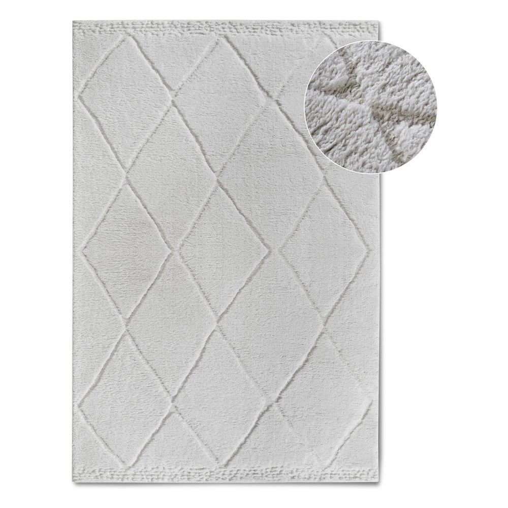 Krémszínű szőnyeg 120x170 cm Perrotin Cream White – Elle Decoration