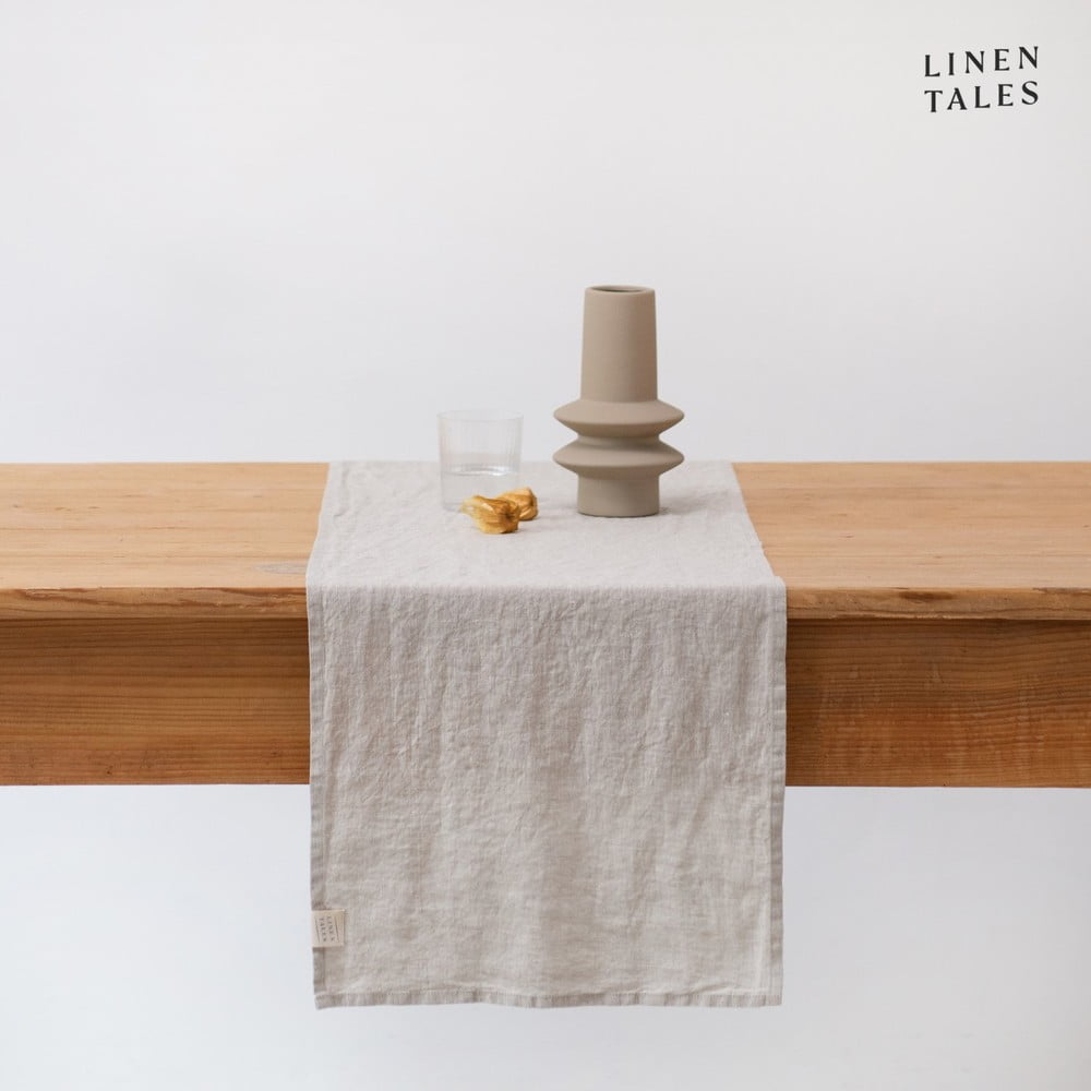 Len asztali futó 40x150 cm – Linen Tales
