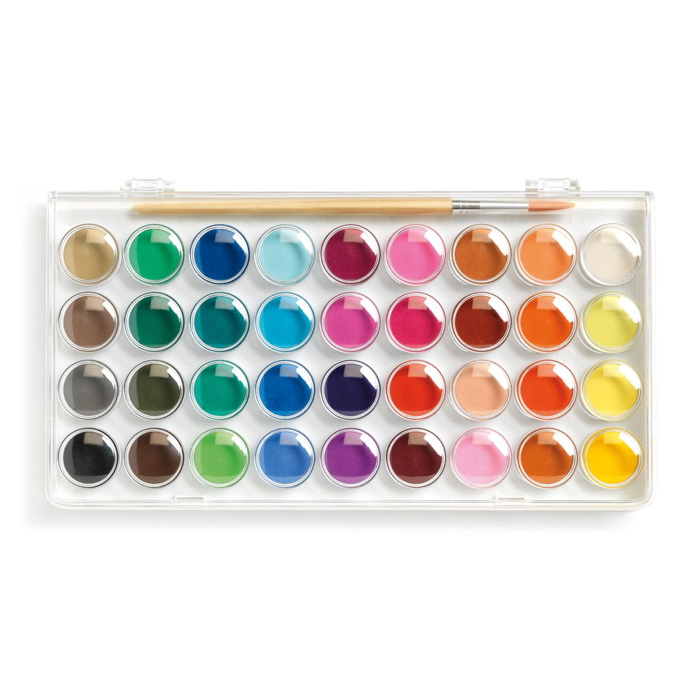 Maxi 36 dbos akvarell készlet - Djeco