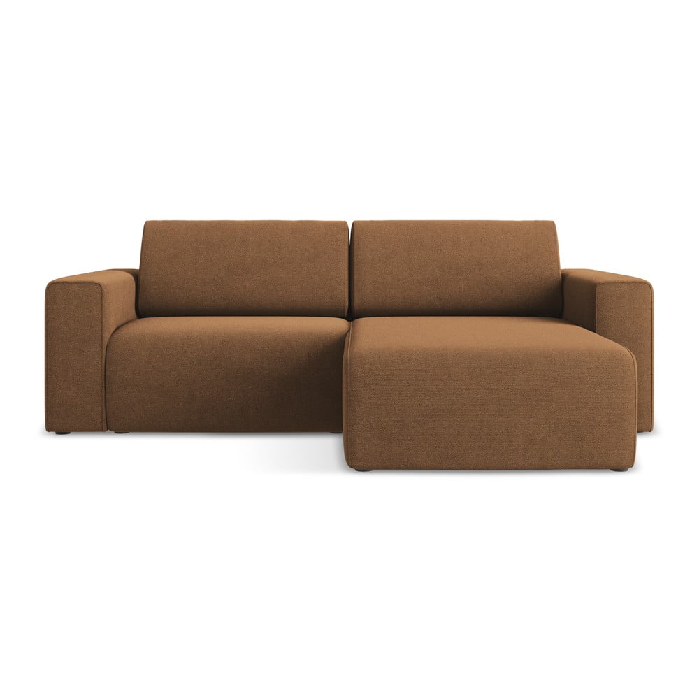 Narancssárga sarokkanapé (jobb oldali) Kalea – Makamii