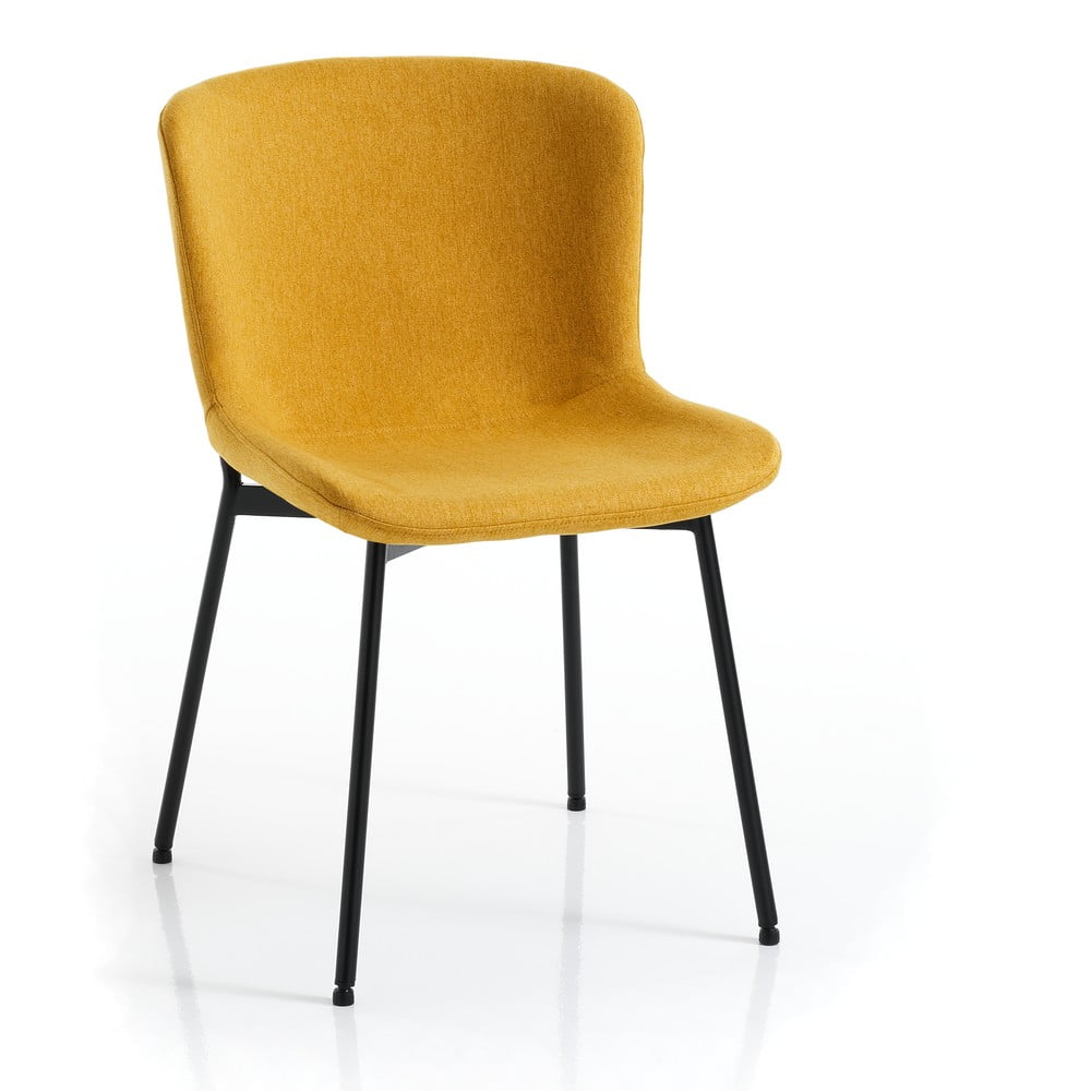 Okkersárga étkezőszék szett 2 db-os Snug – Tomasucci