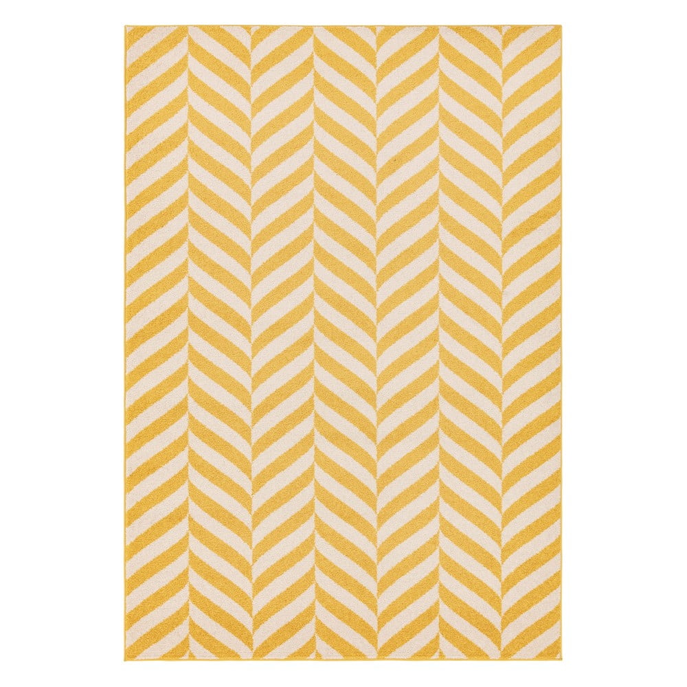 Sárga szőnyeg 150x80 cm Muse - Asiatic Carpets