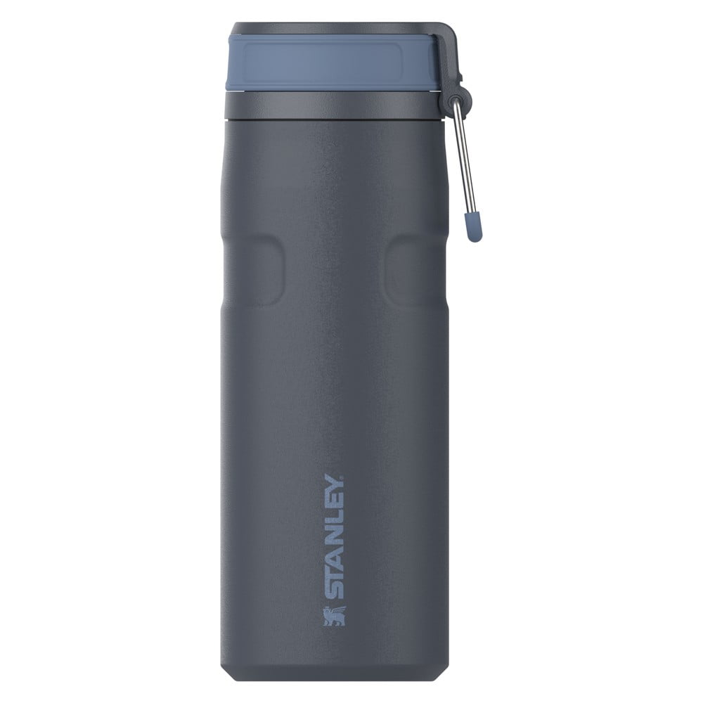 Sötétkék termosz 470 ml The IceFlow™ Bottle Twist Flip Twilight – Stanley