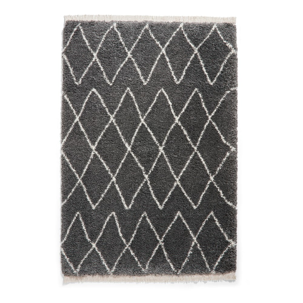 Sötétszürke szőnyeg 120x170 cm Boho – Think Rugs