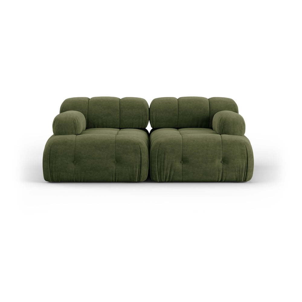 Sötétzöld kanapé 192 cm Ferento – Cosmopolitan Design