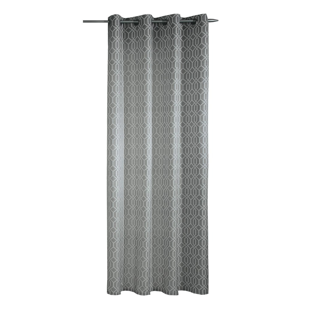 Szürke függöny 135x245 cm Dekor – Sehlbach