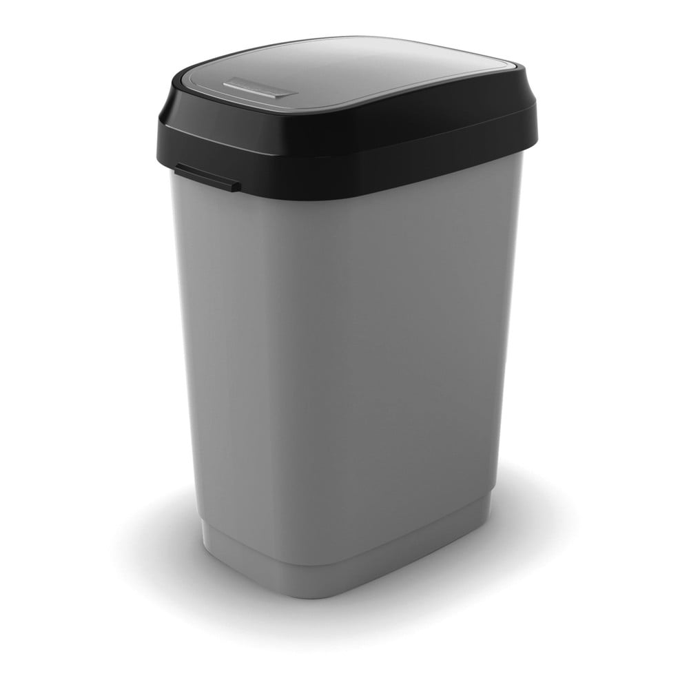 Szürke szemetes 25 l Dual Swing Bin M – KIS