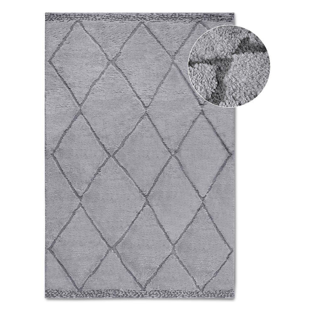 Szürke szőnyeg 120x170 cm Perrotin Light Grey – Elle Decoration