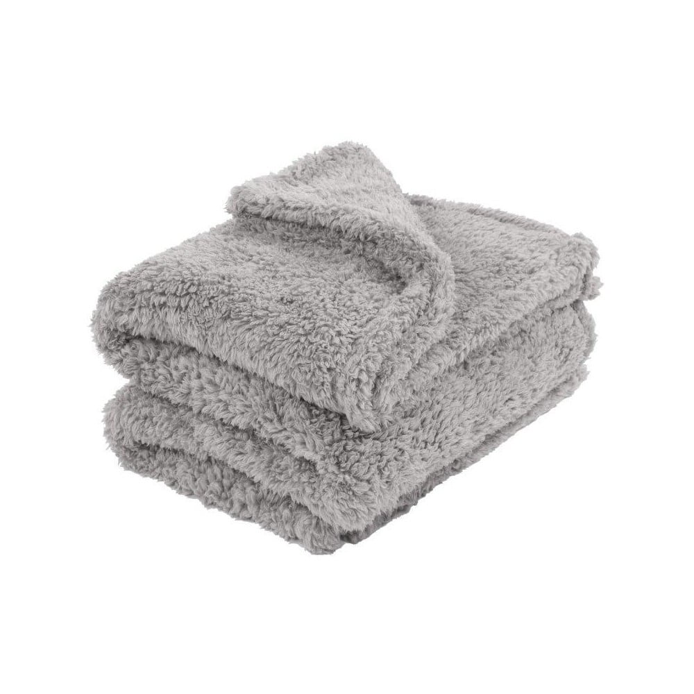 Teddy taupe színű plüss takaró