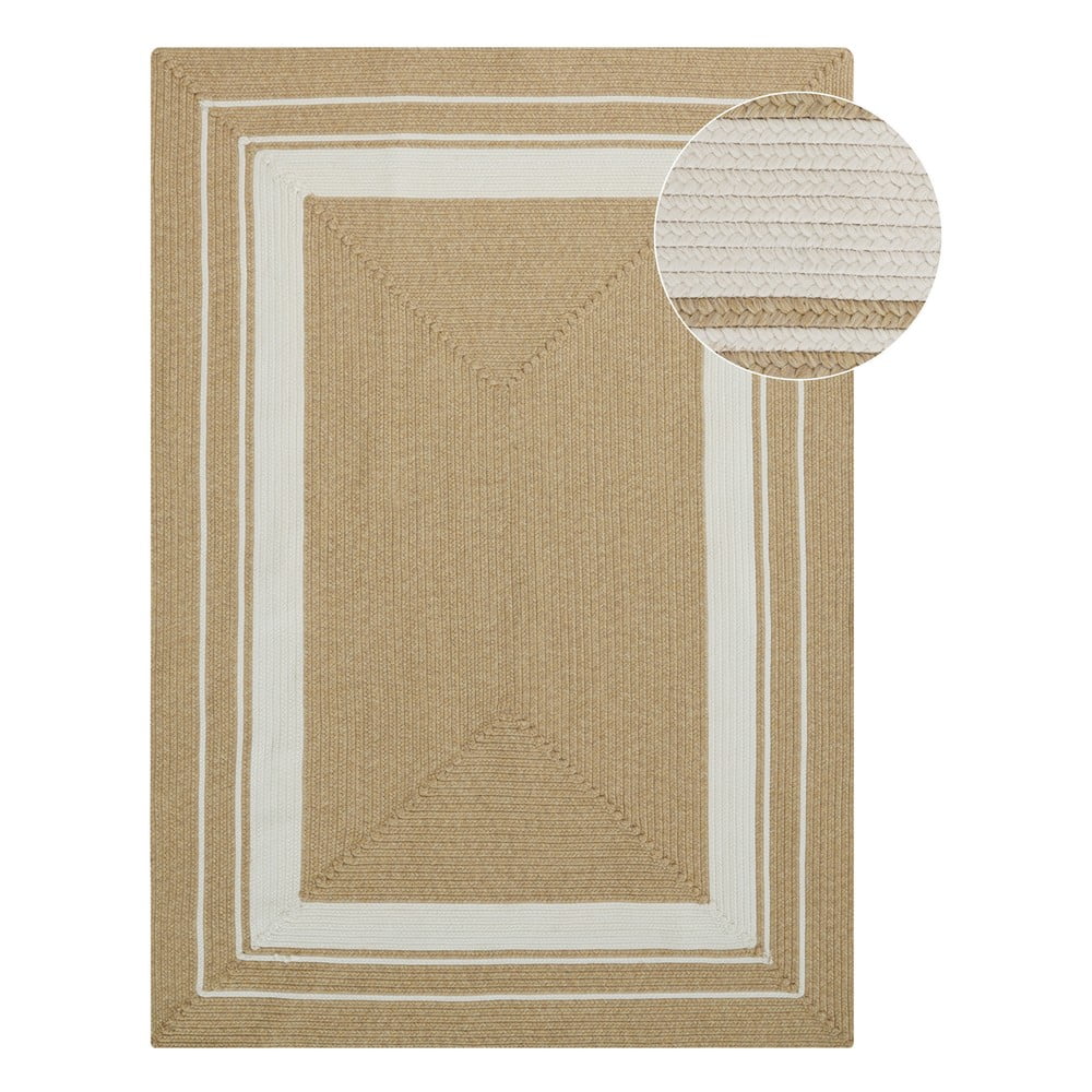 Természetes színű kültéri szőnyeg 170x120 cm - NORTHRUGS
