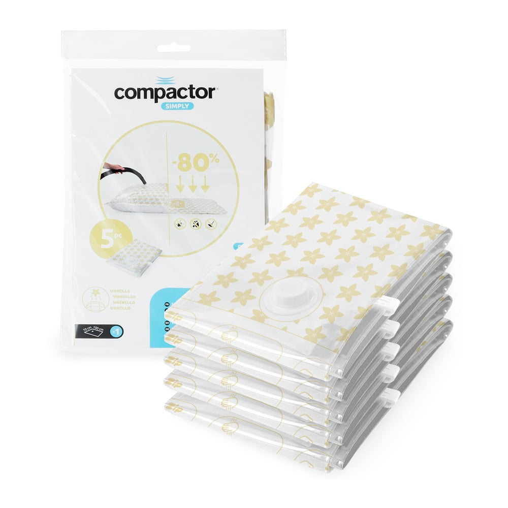 Vákuumzsák készlet 5 db-os Compress Vanilla – Compactor