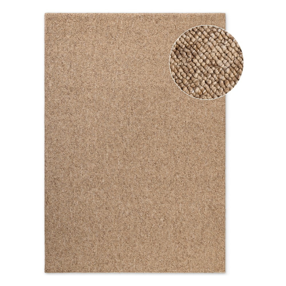 Világosbarna mosható szőnyeg 200x290 cm Rocco Caramel – Elle Decoration