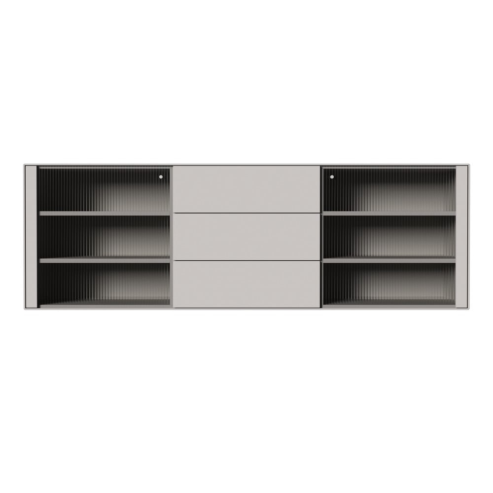 Világosszürke függő komód 180x79 cm Edge by Hammel – Hammel Furniture