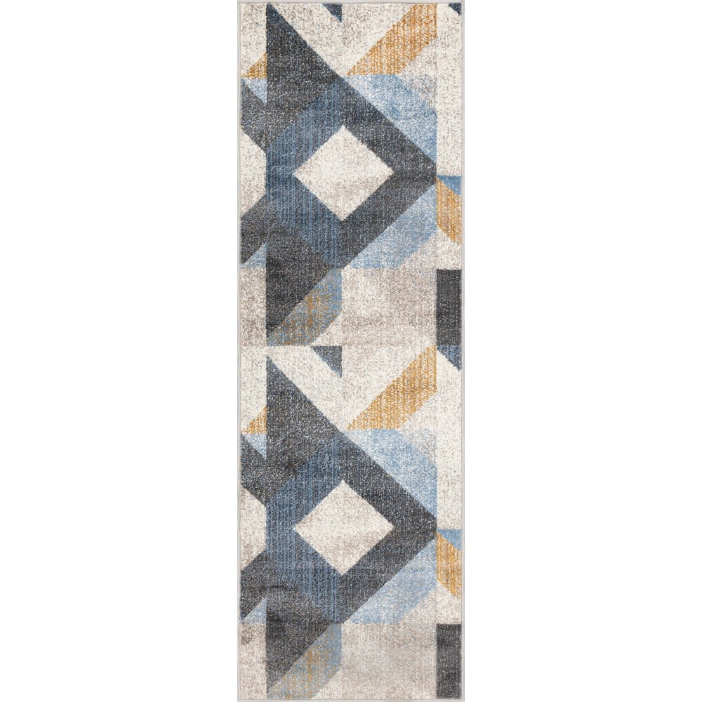 Világosszürke futószőnyeg 80x250 cm Soft Halleby – FD