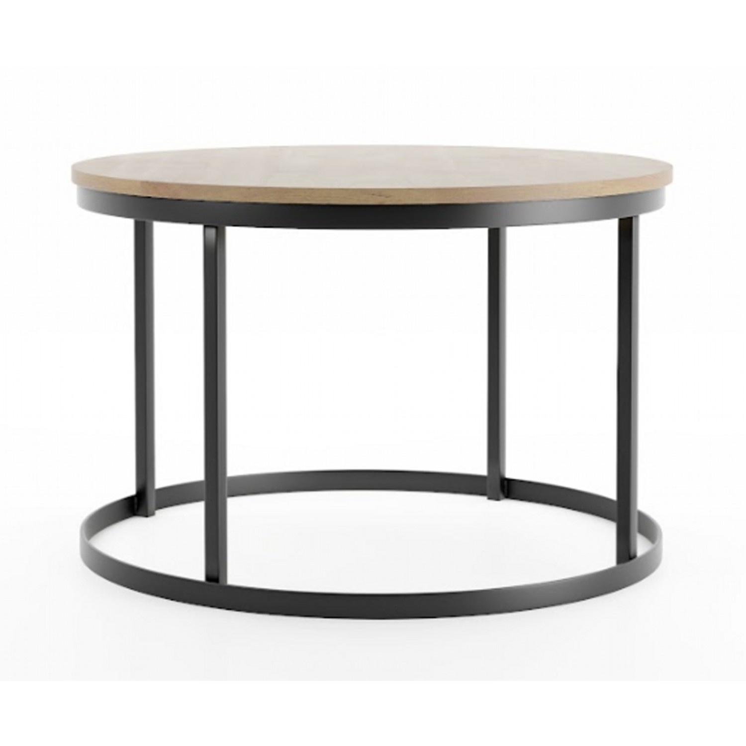 OLO dohányzóasztal (sonoma tölgy / fekete) T-TABLE