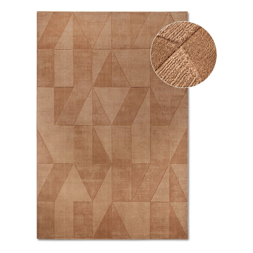 Barna kézi szövésű gyapjú szőnyeg 160x230 cm Ursule – Villeroy&Boch