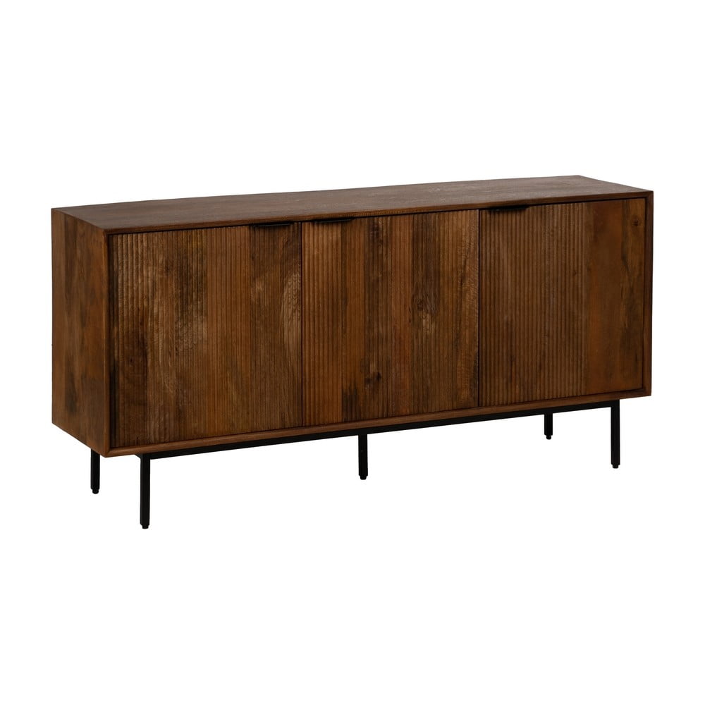 Barna mangófa komód 160x78x40 cm Sagara – Ixia