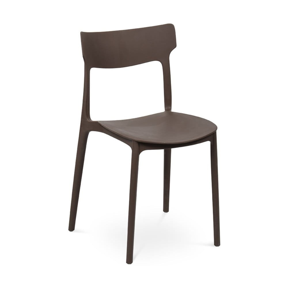 Barna műanyag kerti szék Biá – Bonami Essentials